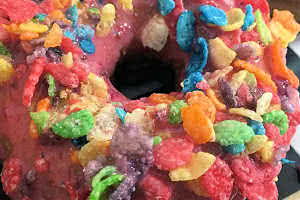 Fruity Pebbles Donut