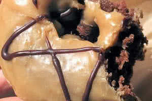 Chocolate Peanut Butter Donut