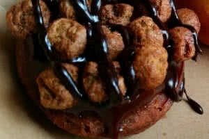 Mini Cocoa Puffs Donut