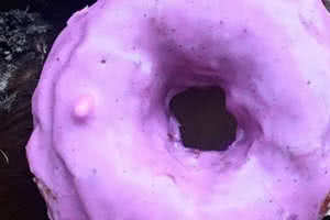 Grape Glaze Donut