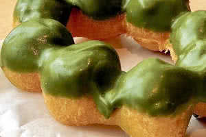 Matcha Green Tea Mochi Donut