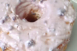 Blueberry Frosted Donut