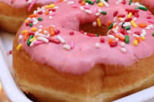 Home Simpson Pink Donut