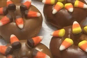 Candy Corn Donut