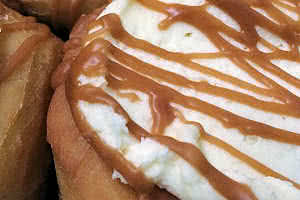 Vanilla Salted Caramel Donut