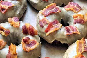 Maple Bacon Brioche Donut