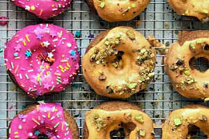 Vegan Flourless Donuts