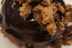 Chocolate Reese Donut