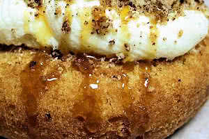 Caramel Cheesecake Cake Donut