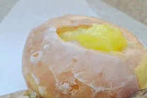 Lemon Filled Donut