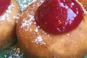 Mini Raspberry Donut