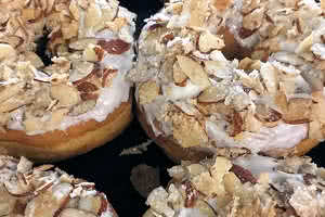 Toasted Almond Donuts