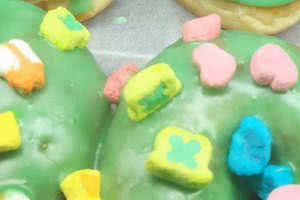 Lucky Charms Marshmallow Donut