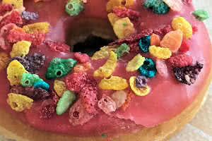 Fruity Pebbles Donut