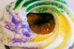 King Cake Donut