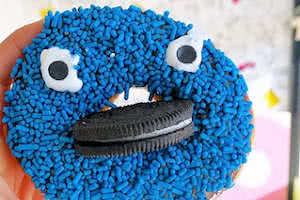 Cookie Monster Donut