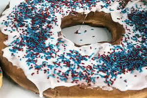 Giant Donut Cake