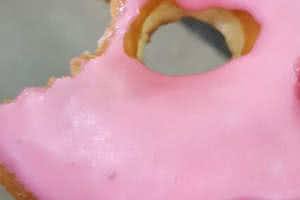 Strawberry Icing Donut