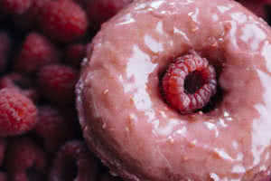 Raspberry Donut