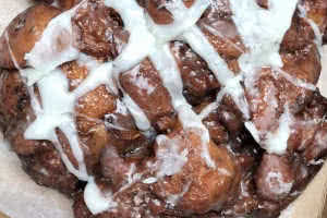 Blueberry Cream Cheese Fritter