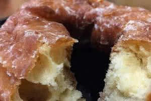 Inside a Fried Donut