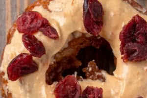 Orange Cranberry Donut