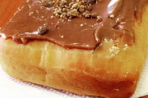 Peanut Butter Cup Square Donut