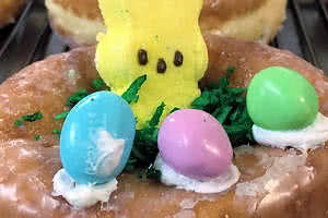 Easter Bunny Donut