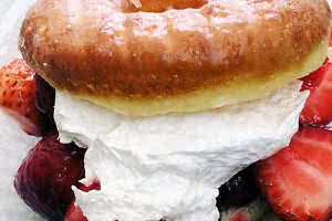Strawberry Shortcake Donut