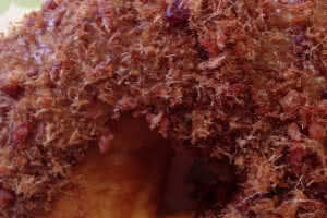 Maple Bacon Shavings Donut