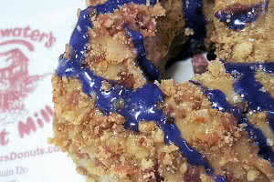 Blueberry Maple Bacon Donut