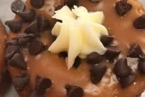 Mini Chocolate Chip Cookie Dough Donut