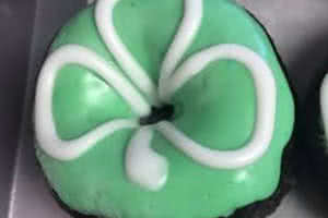 Mini St Pattys Day Donut