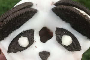 Oreo Panda Vegan Donut