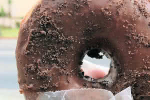 Abuelitas Chocolate Donut