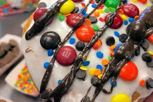 M&Ms Donut