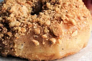 Brown Butter Hazelnut Crunch Donut