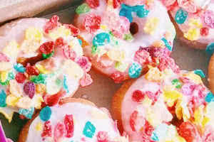 Fruity Pebbles Donuts