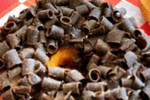 Belgian Chocolate Curls Donut