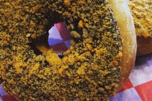 Butterfinger Candy Bar Donut