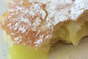 Lemon Bismarck Donut