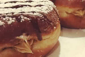 Crunchy Biscoff Mousse Bismark Donut