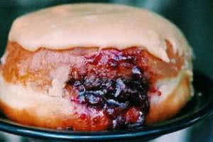 Berry Jelly Filled Donut