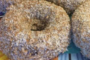 Wheat Free Vegan Coconut Donut